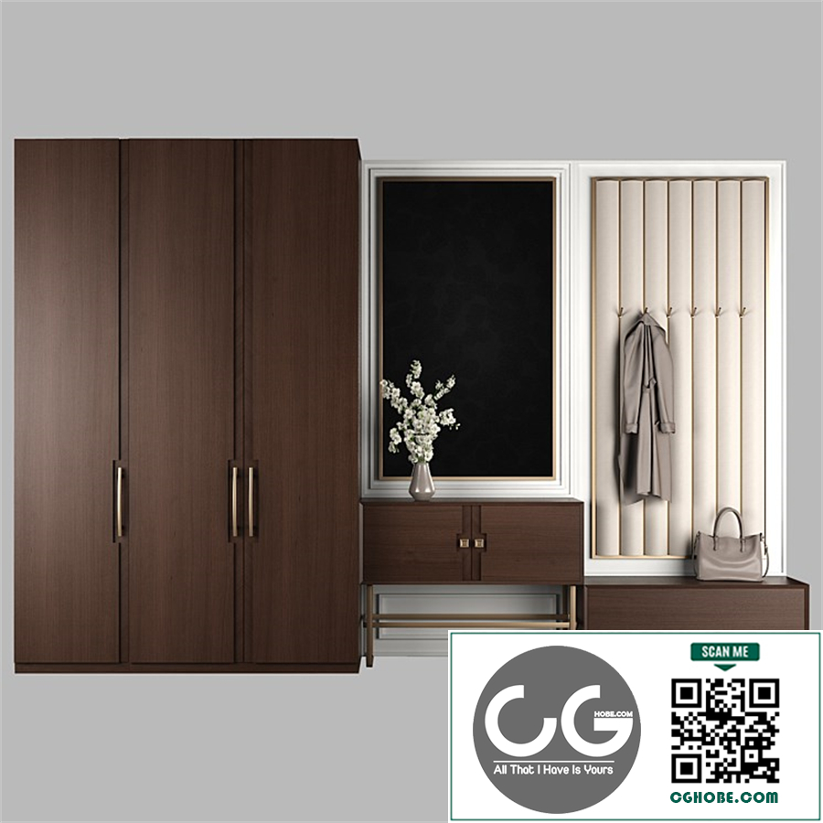 Furniture composition for hallway 65